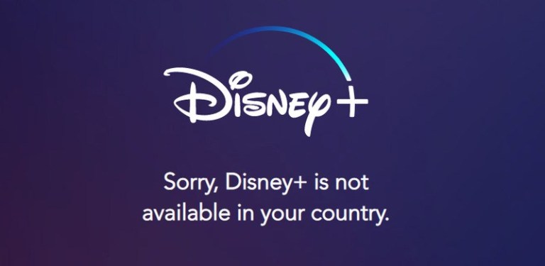 “Sorry, Disney+ is not available in your country”